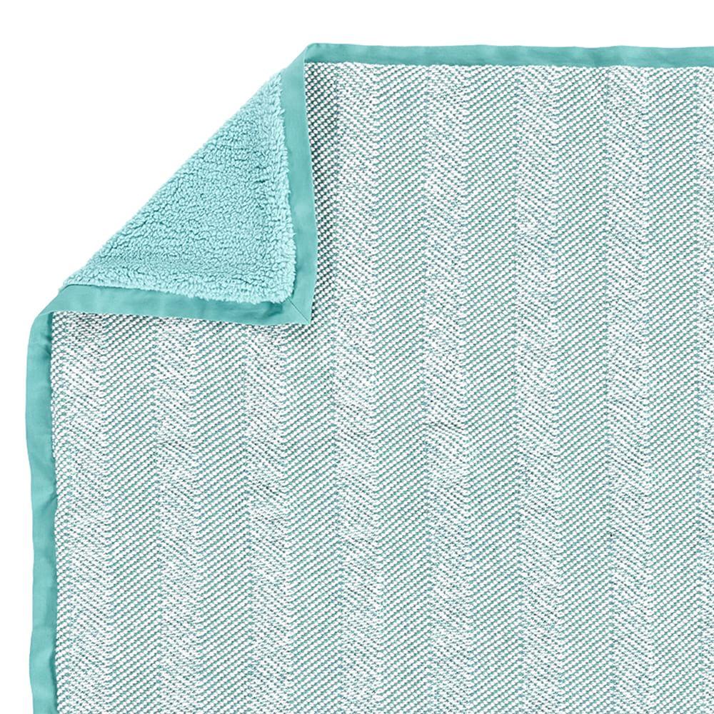 Tweed Sherpa Baby Blanket West Elm UK